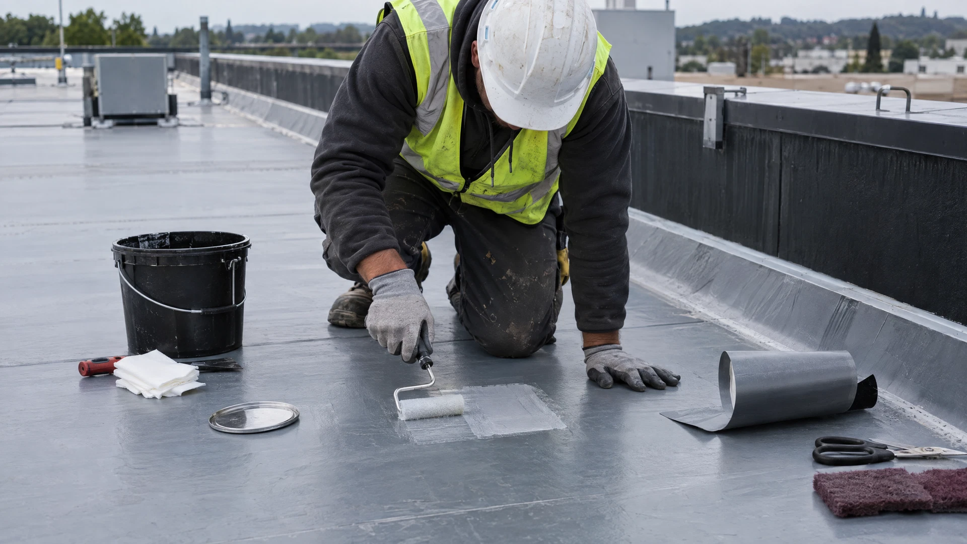 Chandler Roof Coating Company roof condition and equipment details